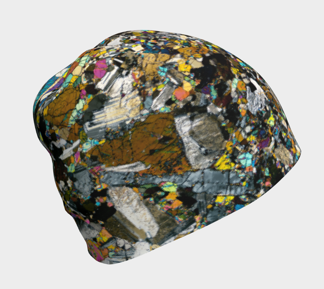 Tirhert Vestan Eucrite Meteorite beanie