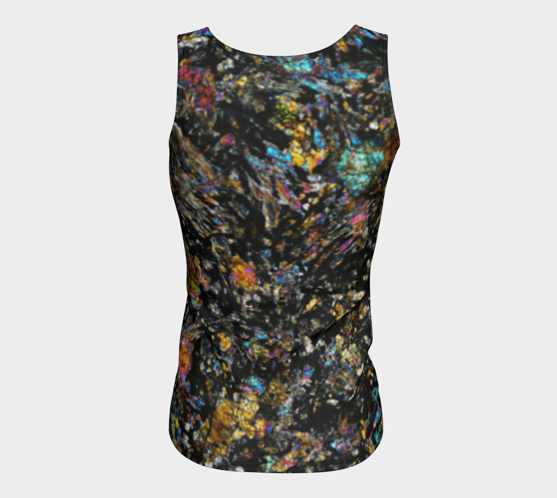 Dhofar 287 Lunar Basalt Meteorite fitted tank top
