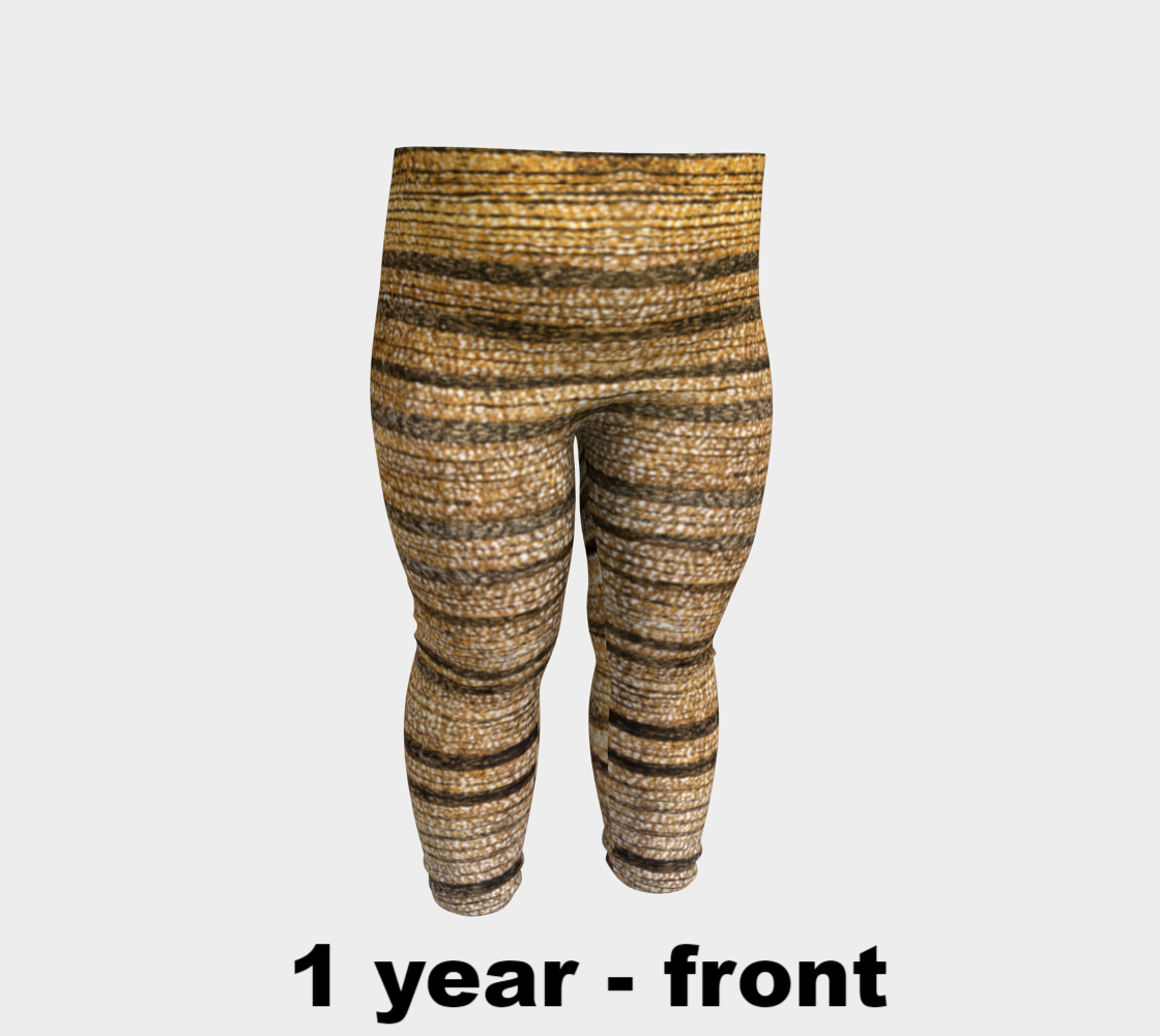 Petrified Wood 'Madera' baby leggings