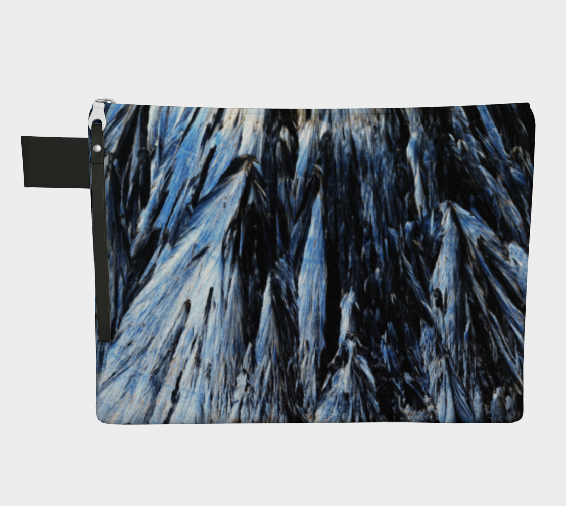 Seraphinite (Clinochlore) zipper carry-all