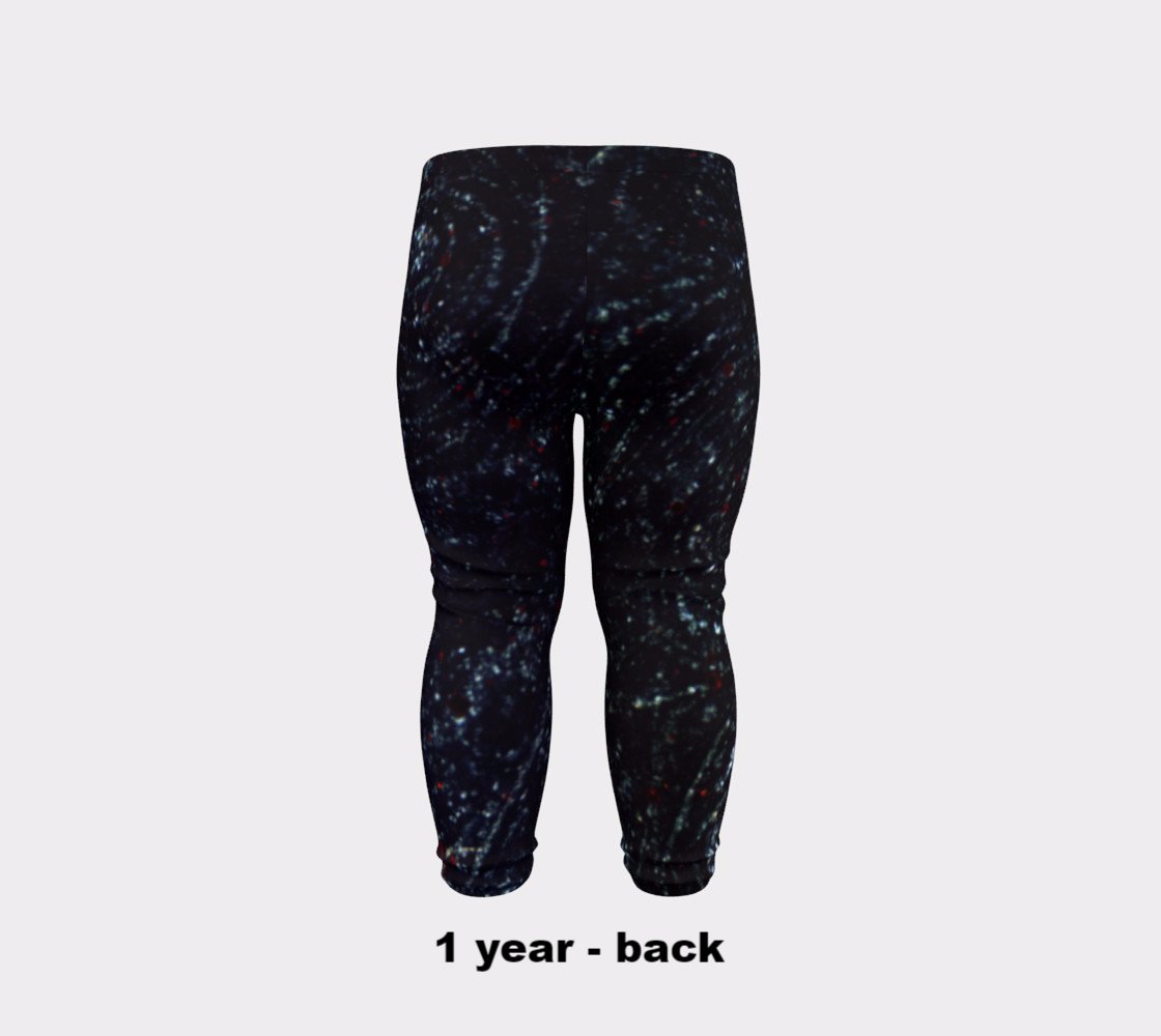 Bird's Eye Rhyolite 'Volcanic Universe' baby leggings