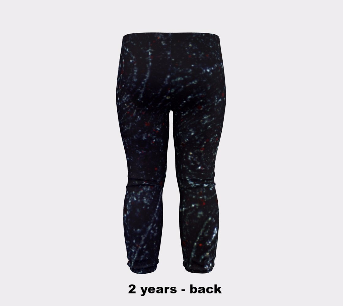 Bird's Eye Rhyolite 'Volcanic Universe' baby leggings