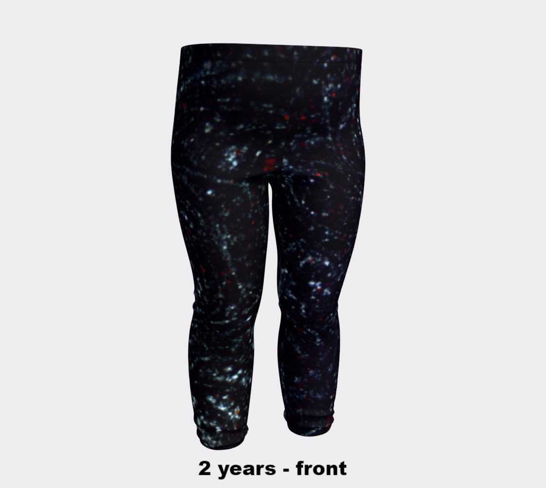 Bird's Eye Rhyolite 'Volcanic Universe' baby leggings