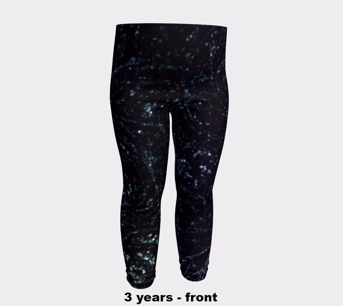 Bird's Eye Rhyolite 'Volcanic Universe' baby leggings