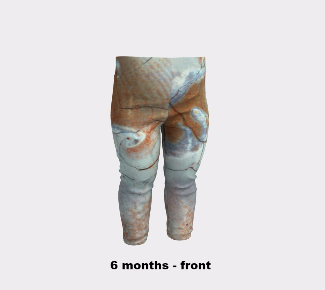 Bird's Eye Rhyolite 'Dream' baby leggings