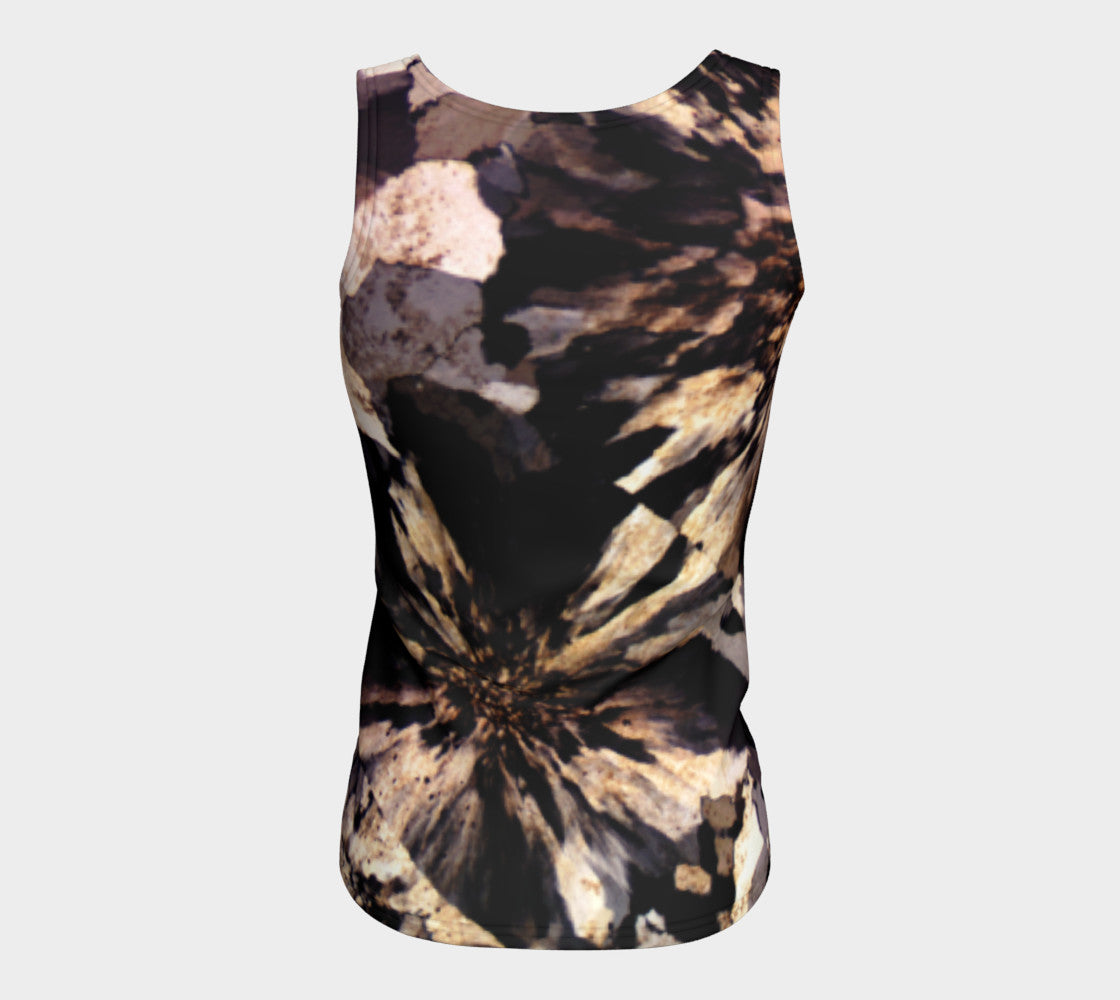 Ocean Jasper ‘Quartz Totality’ fitted tank top