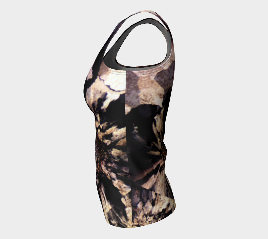 Ocean Jasper ‘Quartz Totality’ fitted tank top