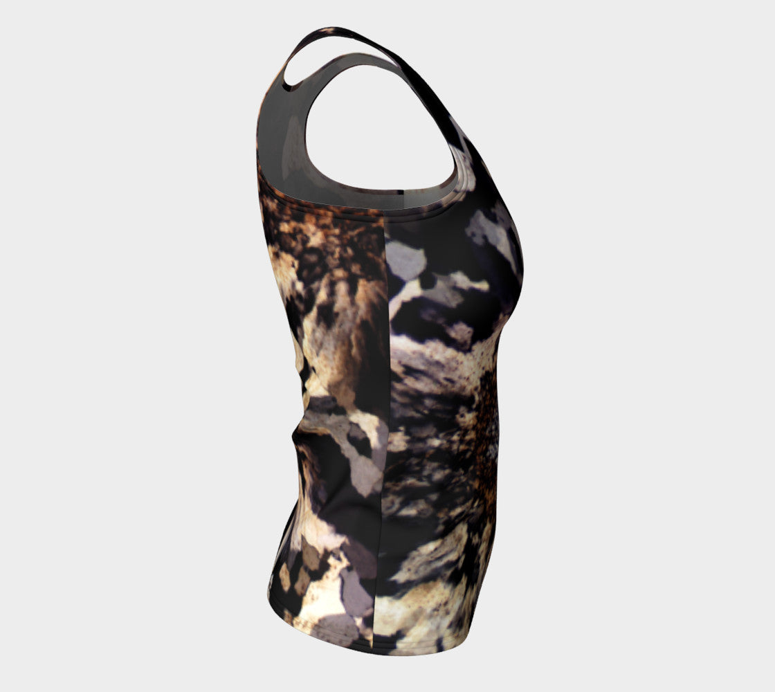 Ocean Jasper ‘Quartz Totality’ fitted tank top