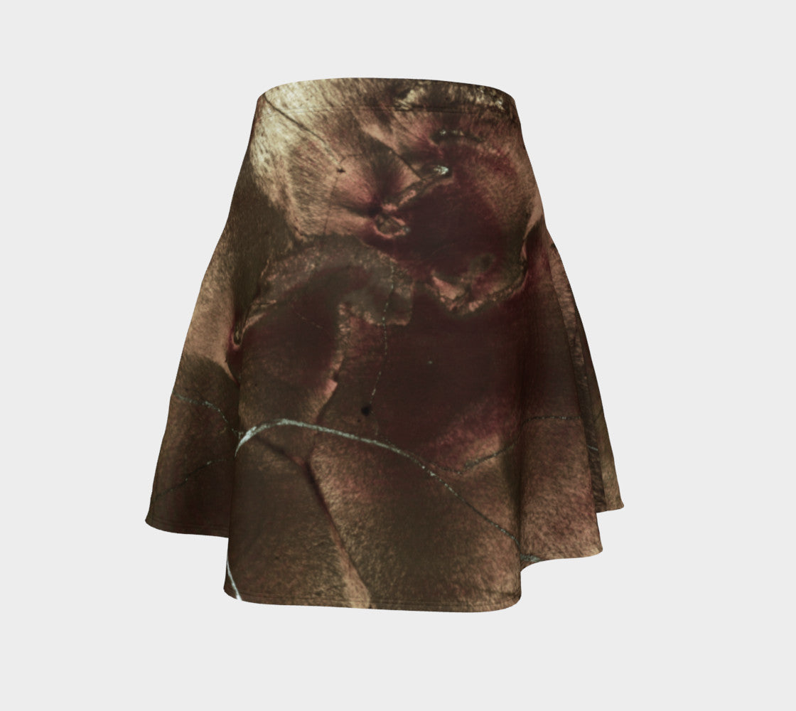 Bird's Eye Rhyolite 'Amazon Warrior' flare skirt