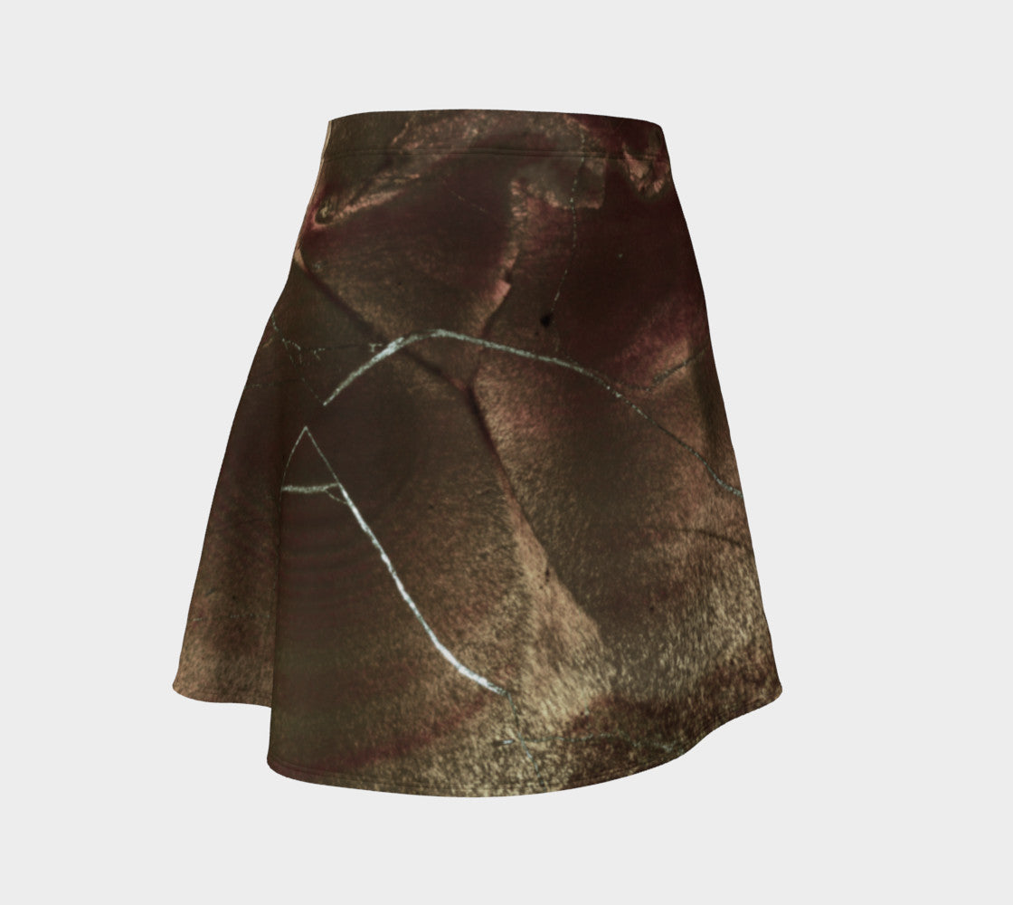 Bird's Eye Rhyolite 'Amazon Warrior' flare skirt