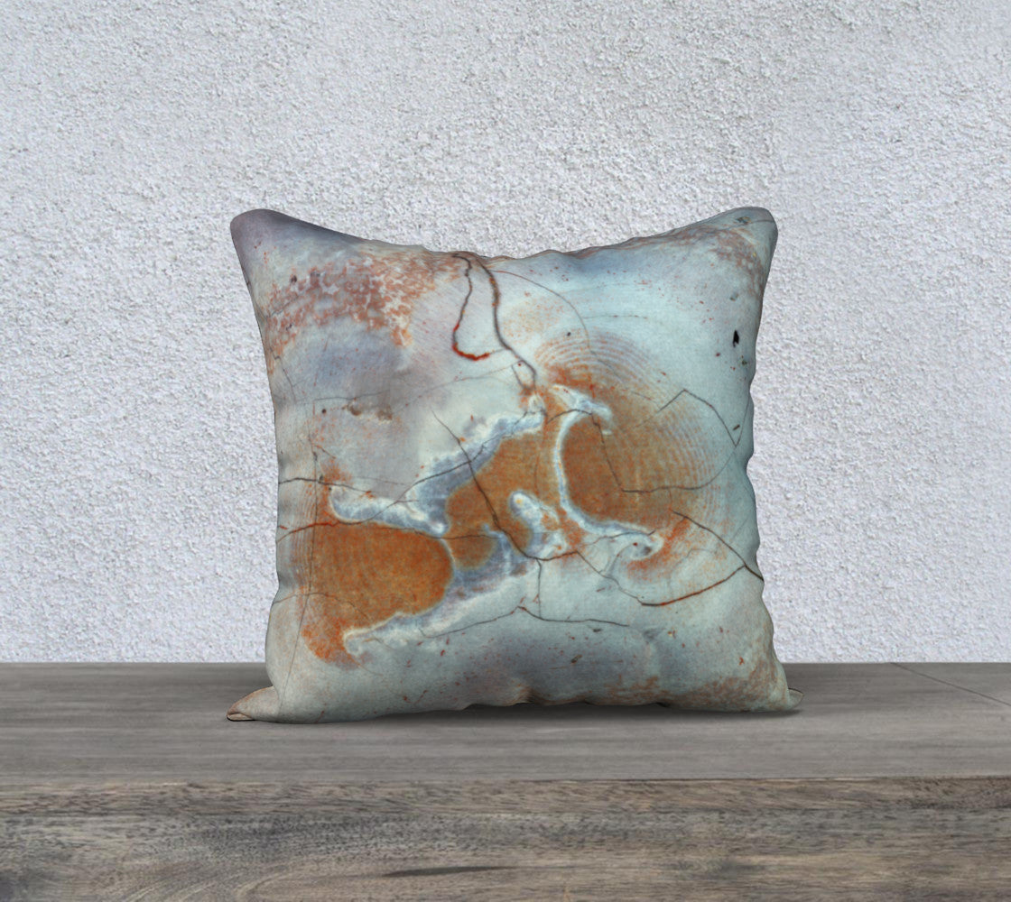 Bird's Eye Rhyolite 'Dream' 18"x18" pillow case