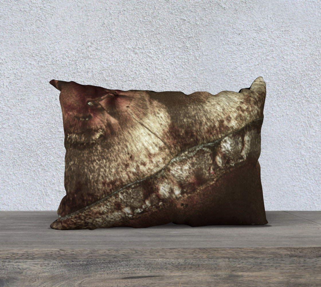 Bird's Eye Rhyolite 'Amazon Warrior' 20"x14" pillow case