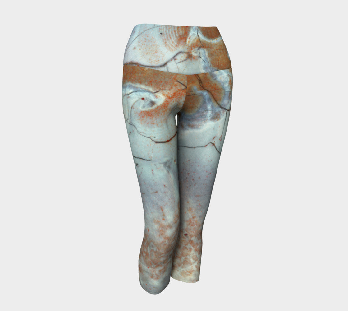 Bird's Eye Rhyolite 'Dream' yoga capris