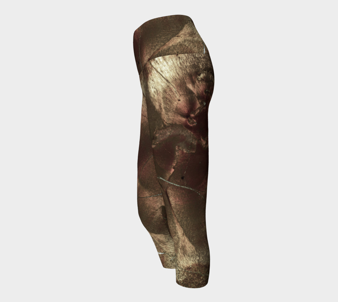 Bird's Eye Rhyolite 'Amazon Warrior' yoga capris