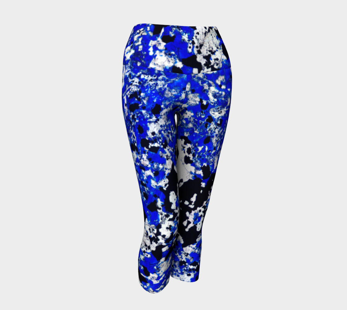 Lapis Lazuli 'Fresco' yoga capris