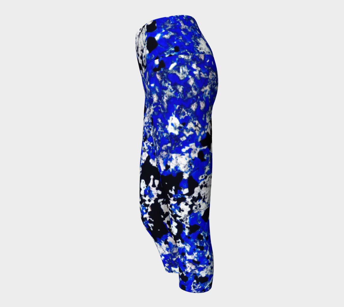 Lapis Lazuli 'Fresco' yoga capris