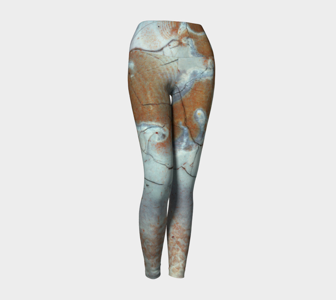 Bird's Eye Rhyolite 'Dream' yoga leggings