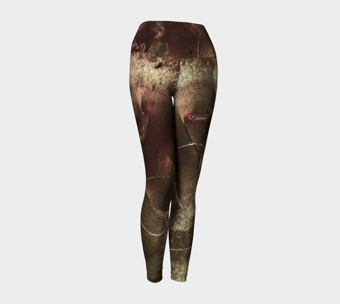 Bird's Eye Rhyolite 'Amazon Warrior' yoga leggings