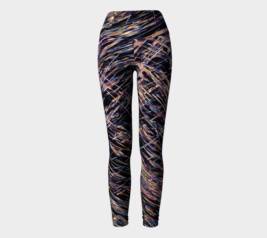 Larimar 'Mikado' yoga leggings