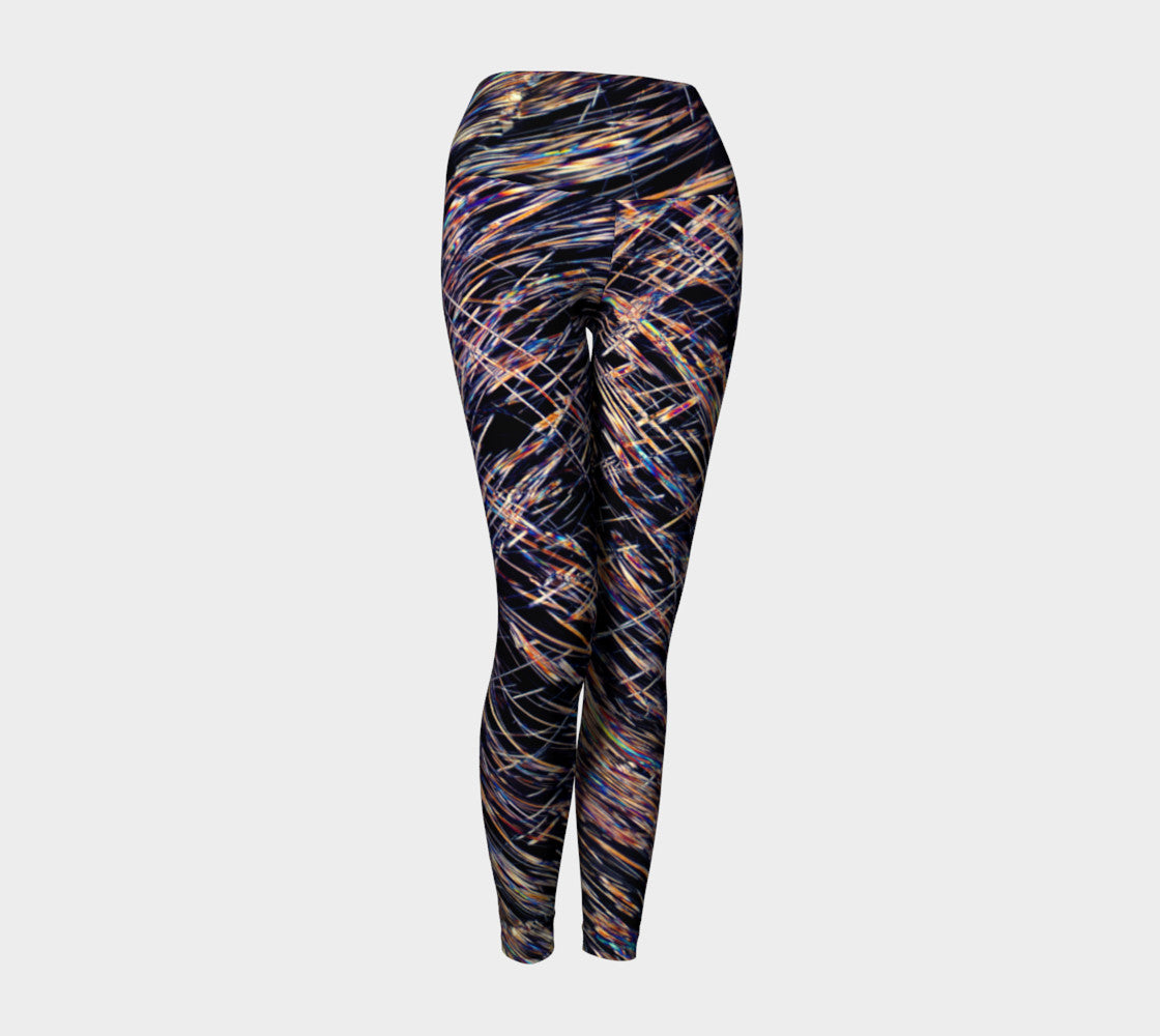 Larimar 'Mikado' yoga leggings