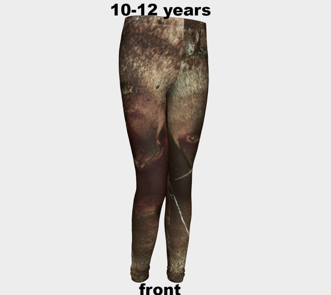 Bird's Eye Rhyolite 'Amazon Warrior' youth leggings