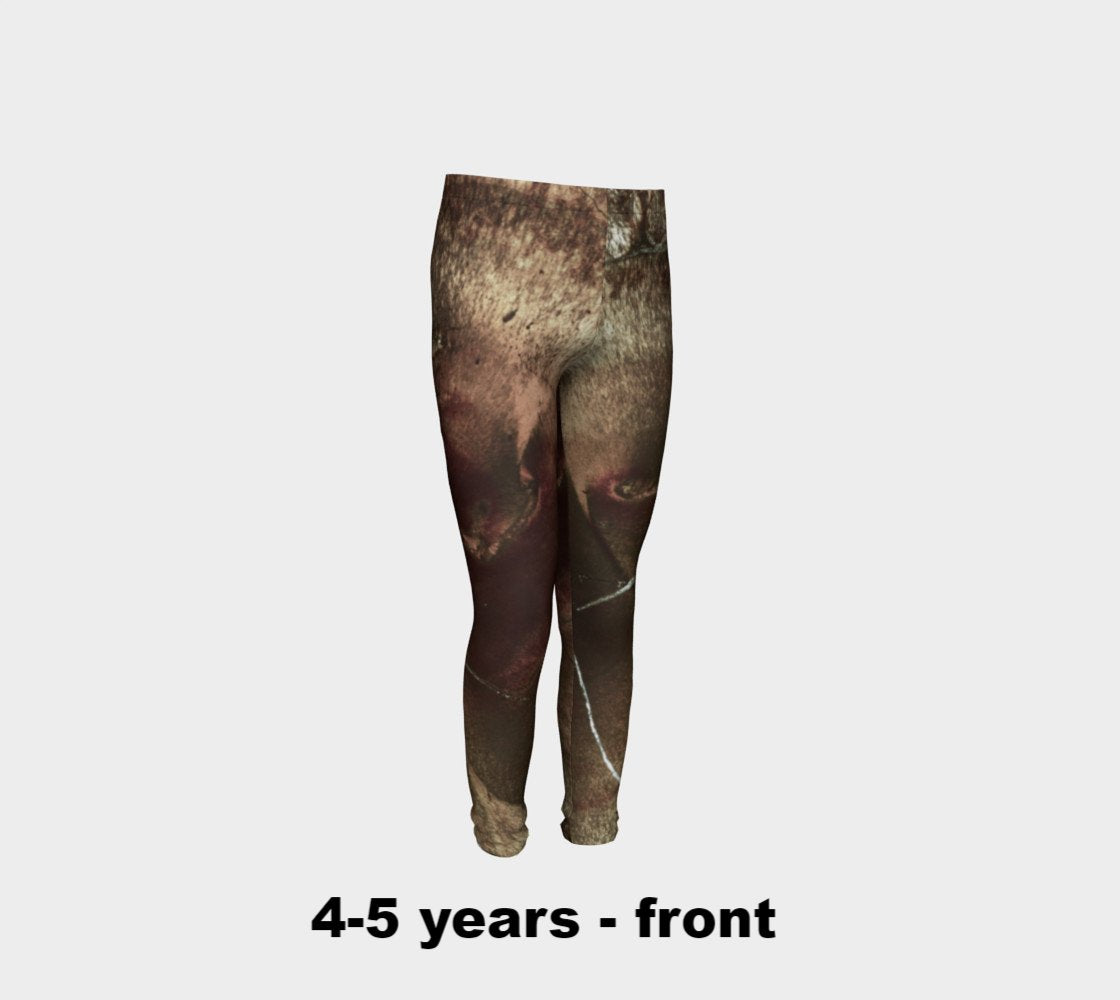 Bird's Eye Rhyolite 'Amazon Warrior' youth leggings