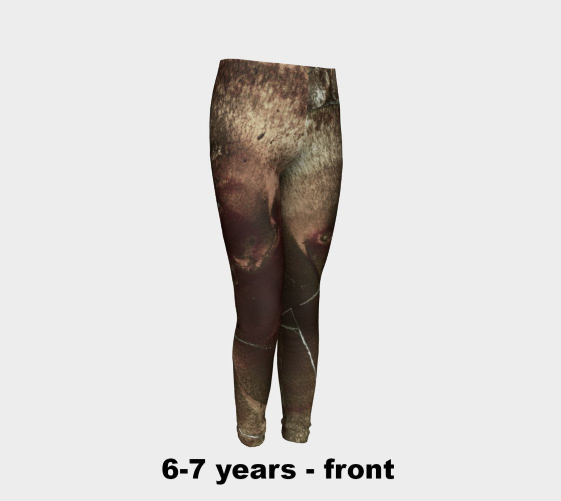 Bird's Eye Rhyolite 'Amazon Warrior' youth leggings