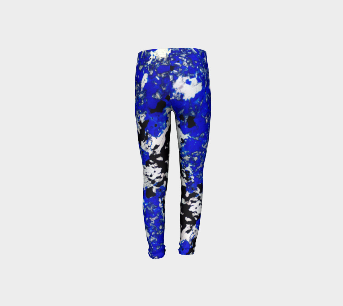 Lapis Lazuli 'Fresco' youth leggings