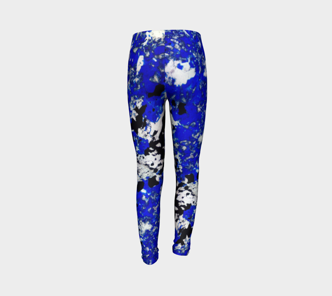 Lapis Lazuli 'Fresco' youth leggings