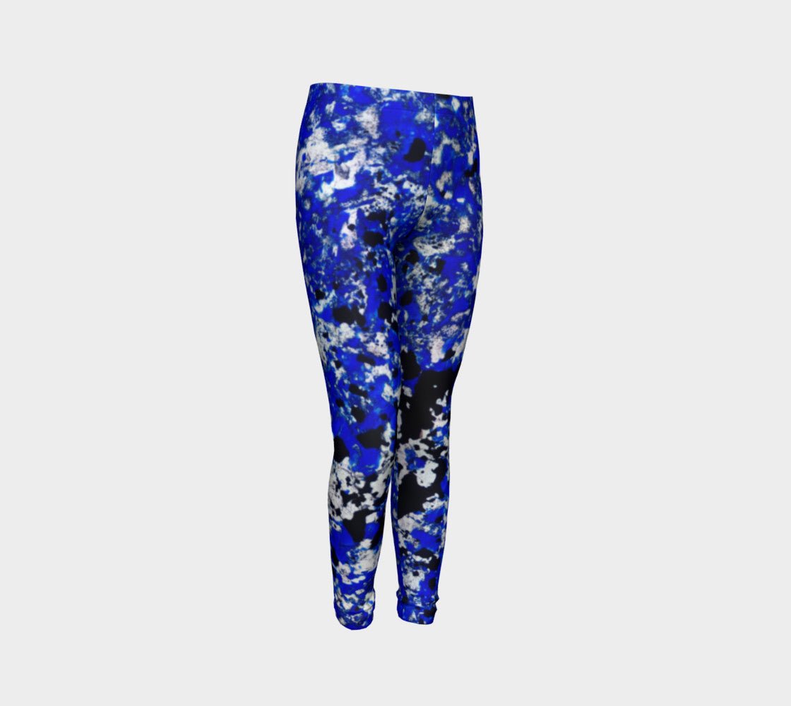 Lapis Lazuli 'Fresco' youth leggings