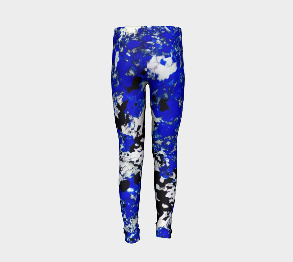 Lapis Lazuli 'Fresco' youth leggings