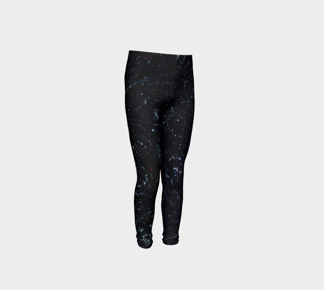 Bird's Eye Rhyolite 'Volcanic Universe' youth leggings