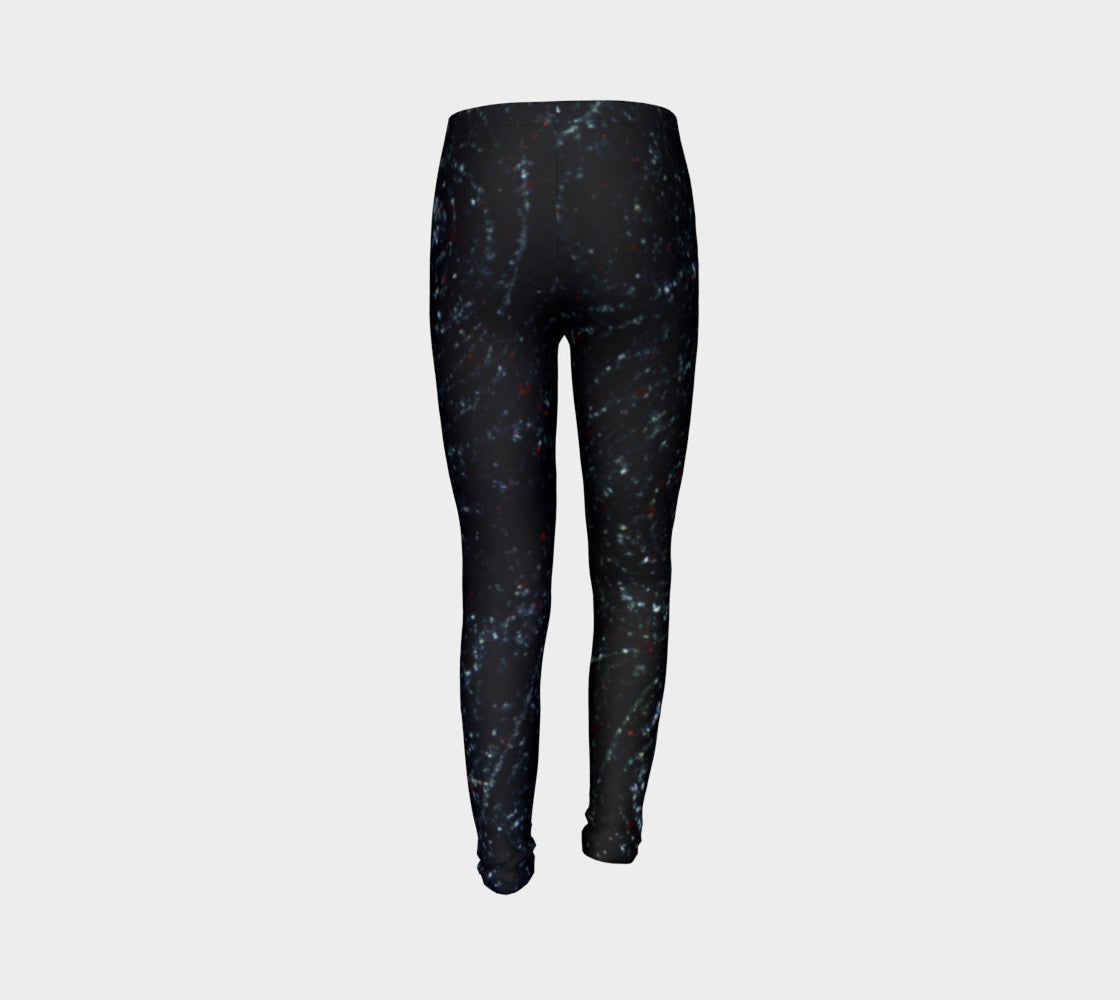 Bird's Eye Rhyolite 'Volcanic Universe' youth leggings