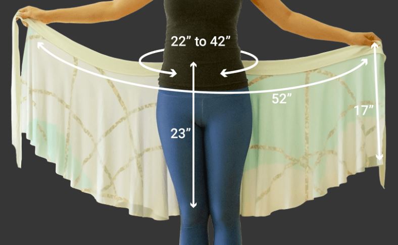 Dinosaur Bone wrap skirt