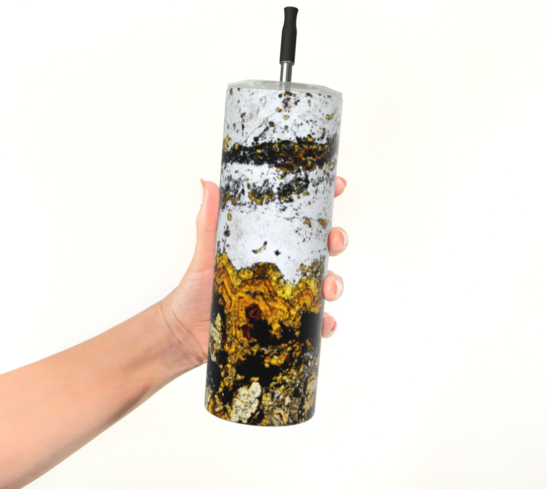 Sphalerite (Red Dog Mine, AK) stainless steel tumbler