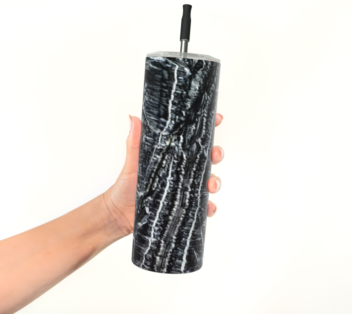 Serpentine from Sloan Kimberlite 'Fierce' stainless steel tumbler matte