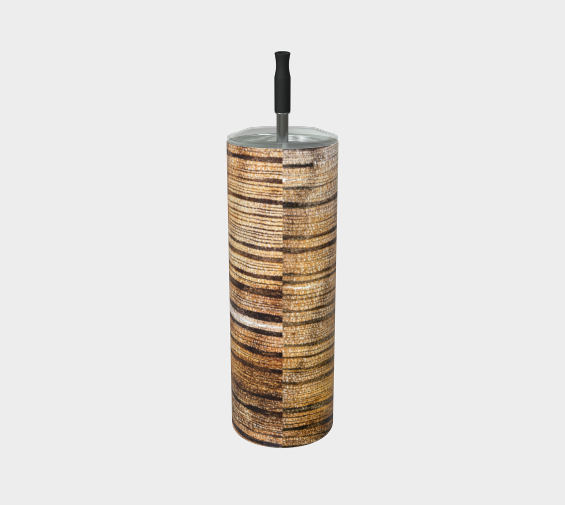 Petrified Wood 'Madera' stainless steel tumbler matte