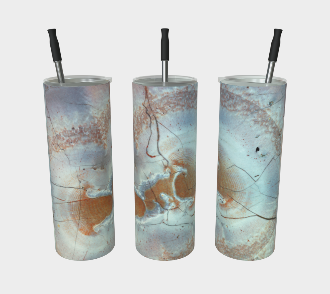 Bird's Eye Rhyolite 'Dream' stainless steel tumbler matte