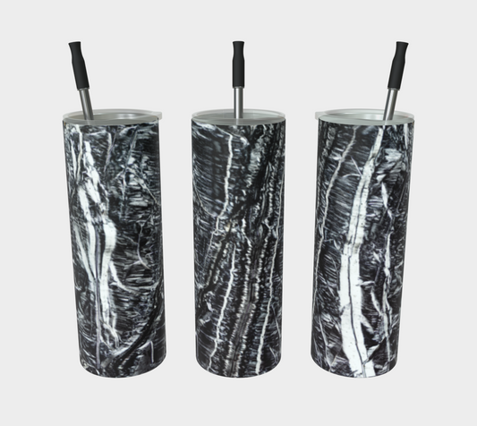 Serpentine from Sloan Kimberlite 'Fierce' stainless steel tumbler matte