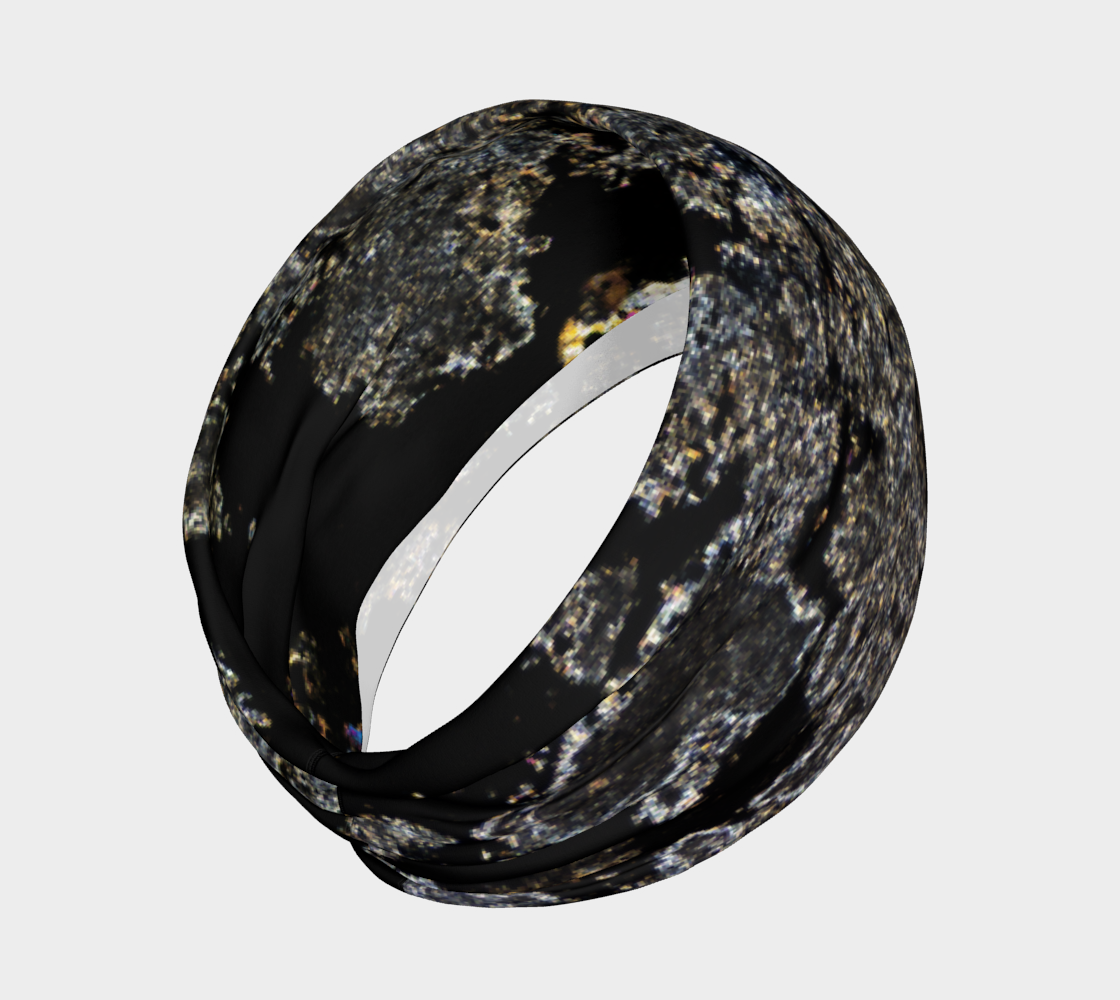 Allende Carbonaceous Chondrite Meteorite CAI Headband