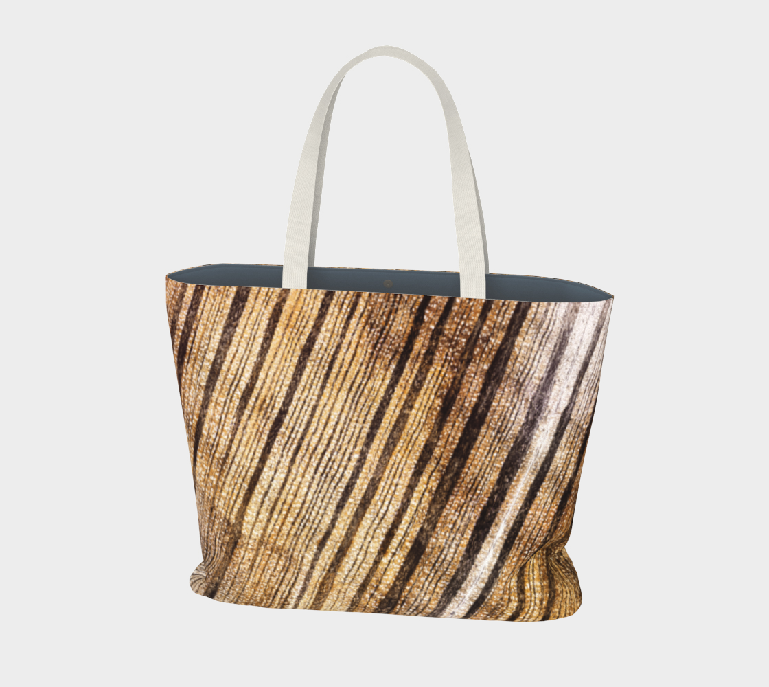 Petrified Wood ‘Madera’ large tote bag