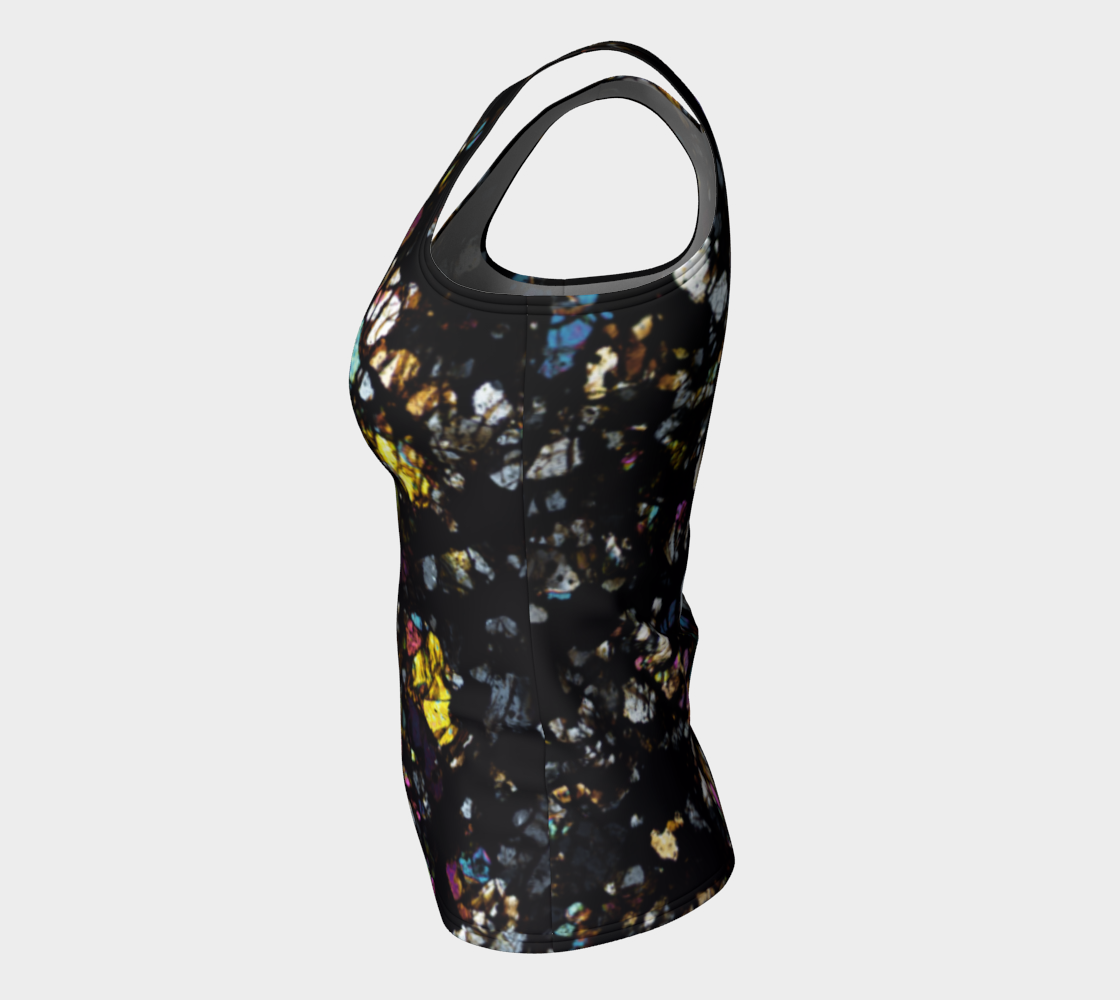 Campo del Cielo Iron Meteorite fitted tank top