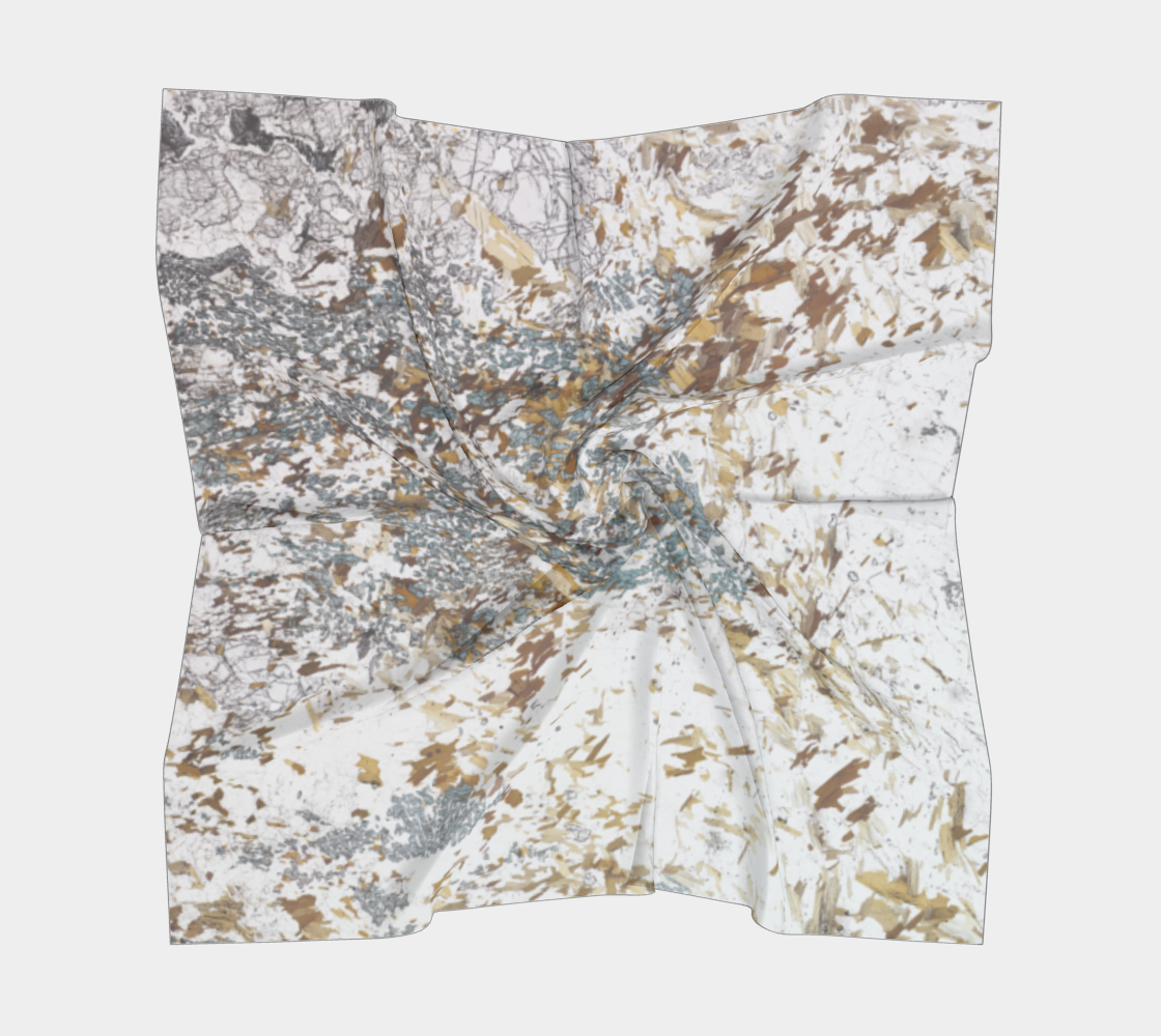 Sapphirine UHT Granulite Metapelite (Rauer Group-Antarctica) square scarf