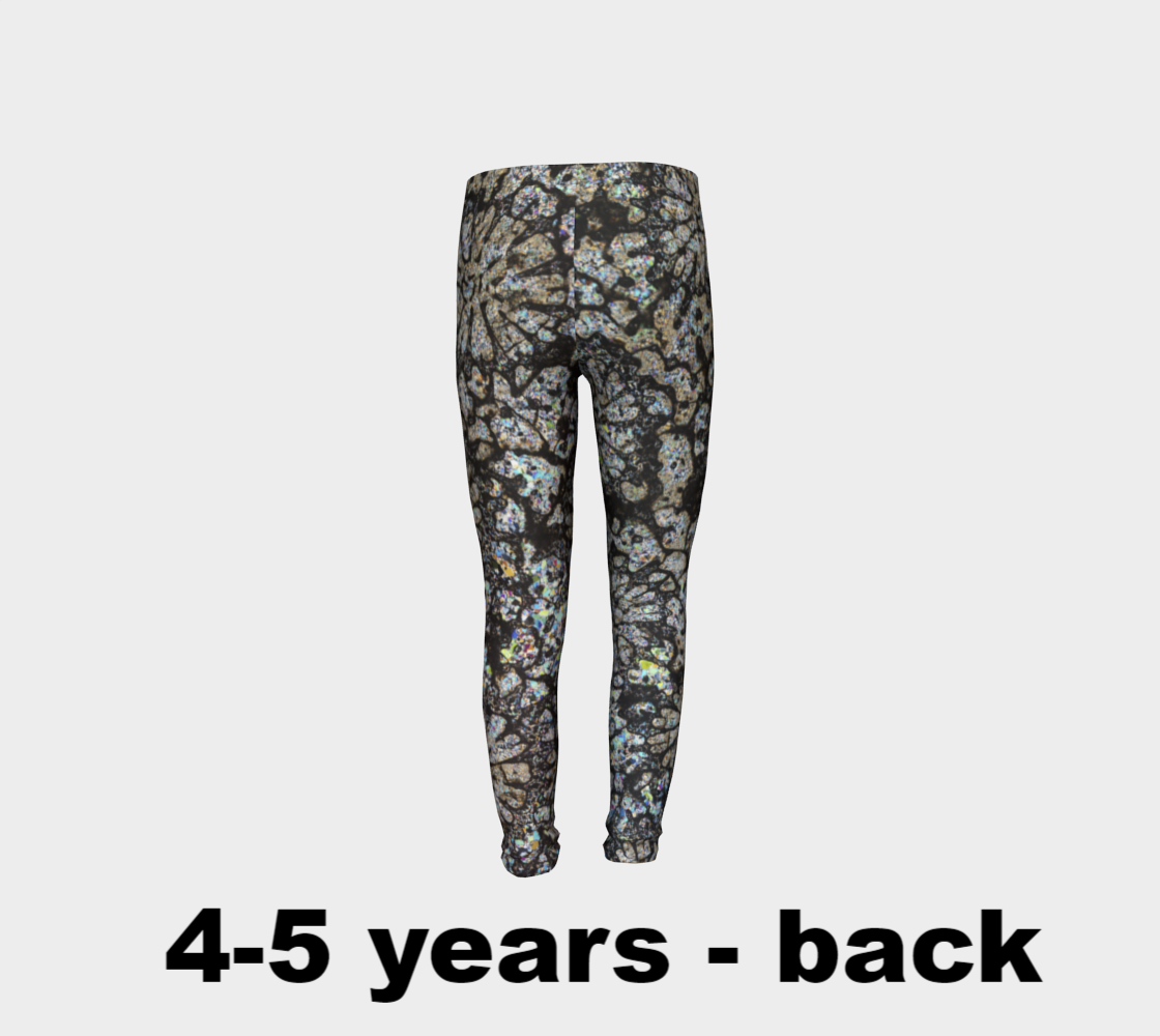 Fossil Coral youth leggings