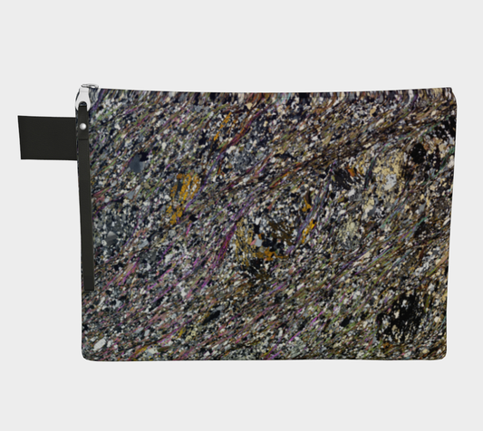 Pelitic Schist (Norumbega Fault System, Maine) zipper carry-all