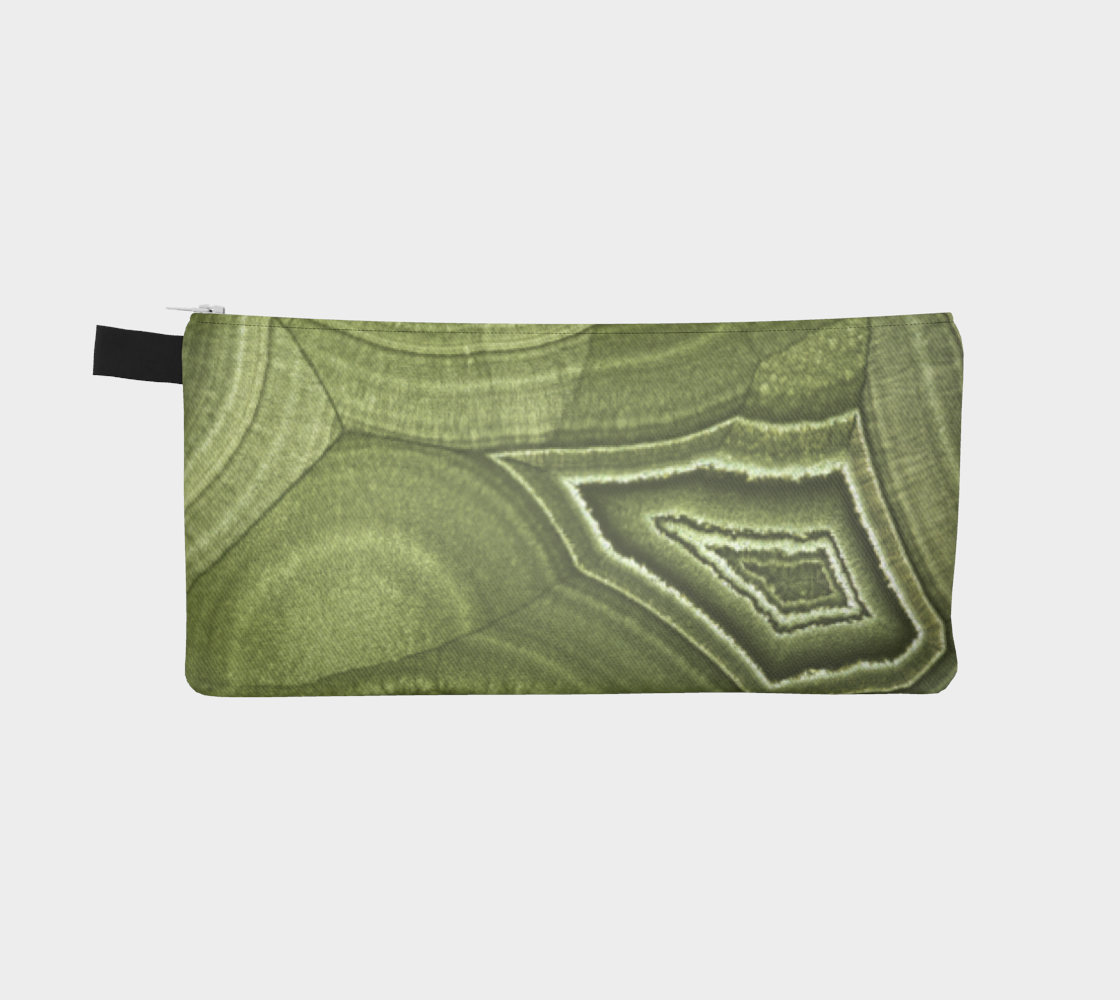Malachite ‘Verde’ (Bisbee, AZ) pencil case