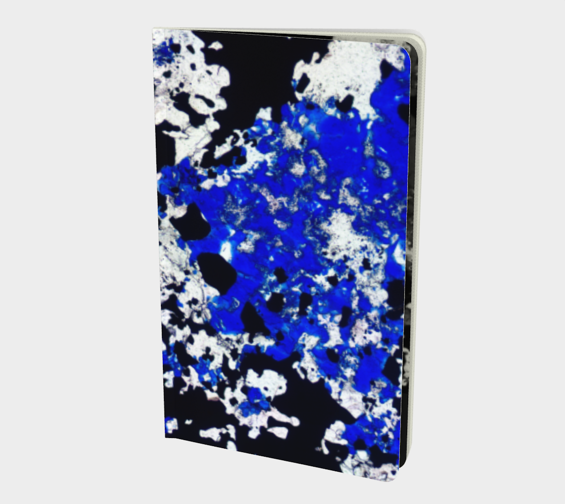 Lapis Lazuli 'Fresco' softcover journal 5" x 8.25"