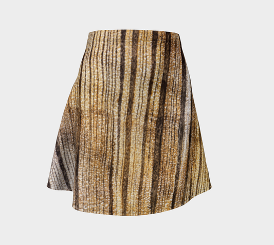 Petrified Wood 'Madera' flare skirt