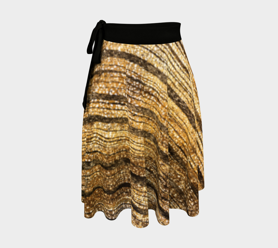 Petrified Wood 'Madera' wrap skirt