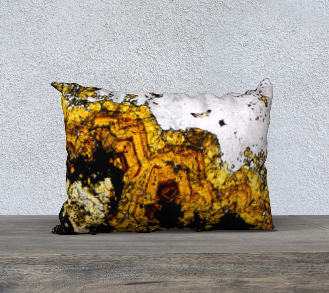 Sphalerite (Red Dog Mine, AK) 20"x14" pillow case